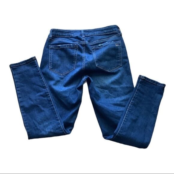 Jessica Simpson Forever Rolled Skinny Blue Jeans - Picture 4 of 6